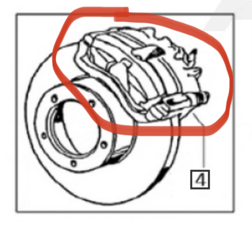 Roxor OEM Front Brake Caliper - Diesel Freak