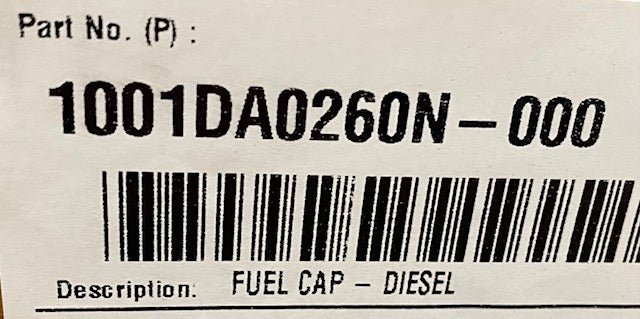 Roxor OEM Fuel Cap - Diesel Freak