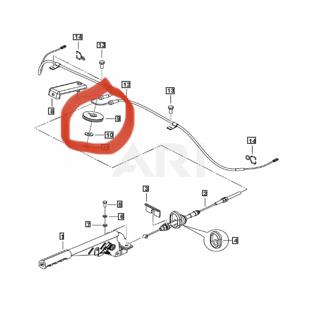 Roxor Parking Brake Roller - Diesel Freak