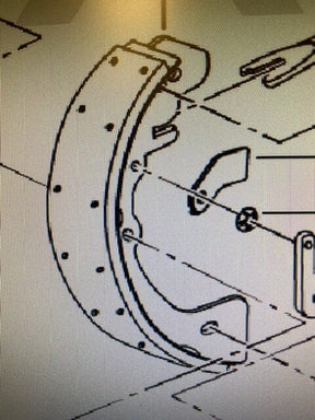 Roxor Rear Brake Shoe - Diesel Freak