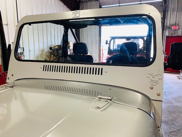 Roxor "Vented" Windshield Frame with CJ Glass - Diesel Freak