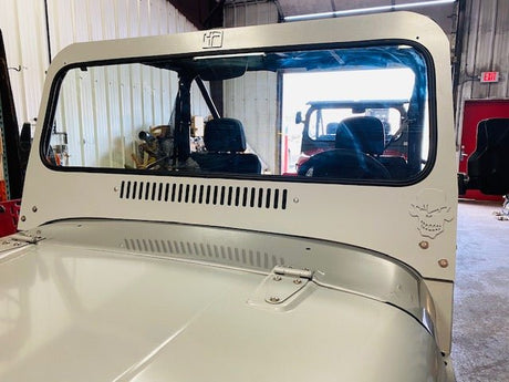 Roxor "Vented" Windshield Frame with CJ Glass - Diesel Freak