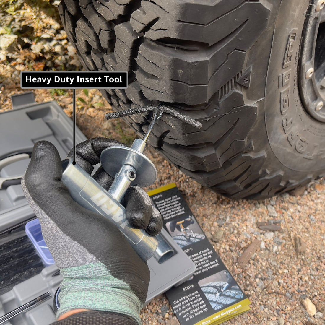 TRX-50 Heavy Duty Tire Repair Kit (50 pcs) - Diesel Freak