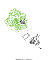 Water pump assembly - Diesel Freak