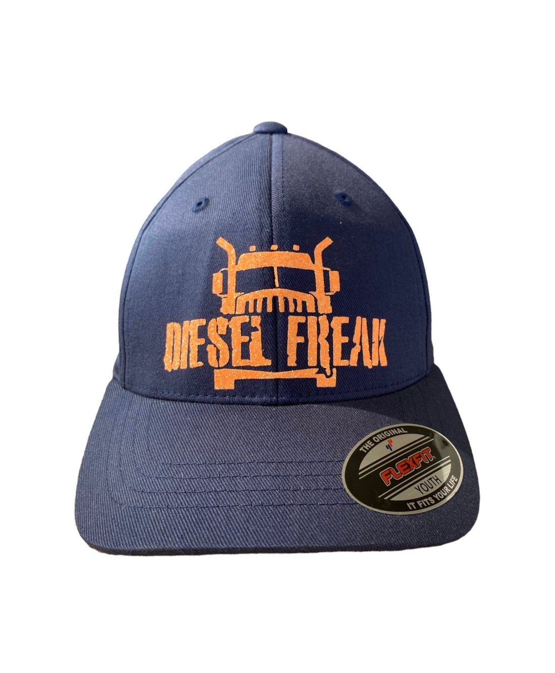 Youth Truckin Freak Navy and Orange Glitter Hat - Diesel Freak